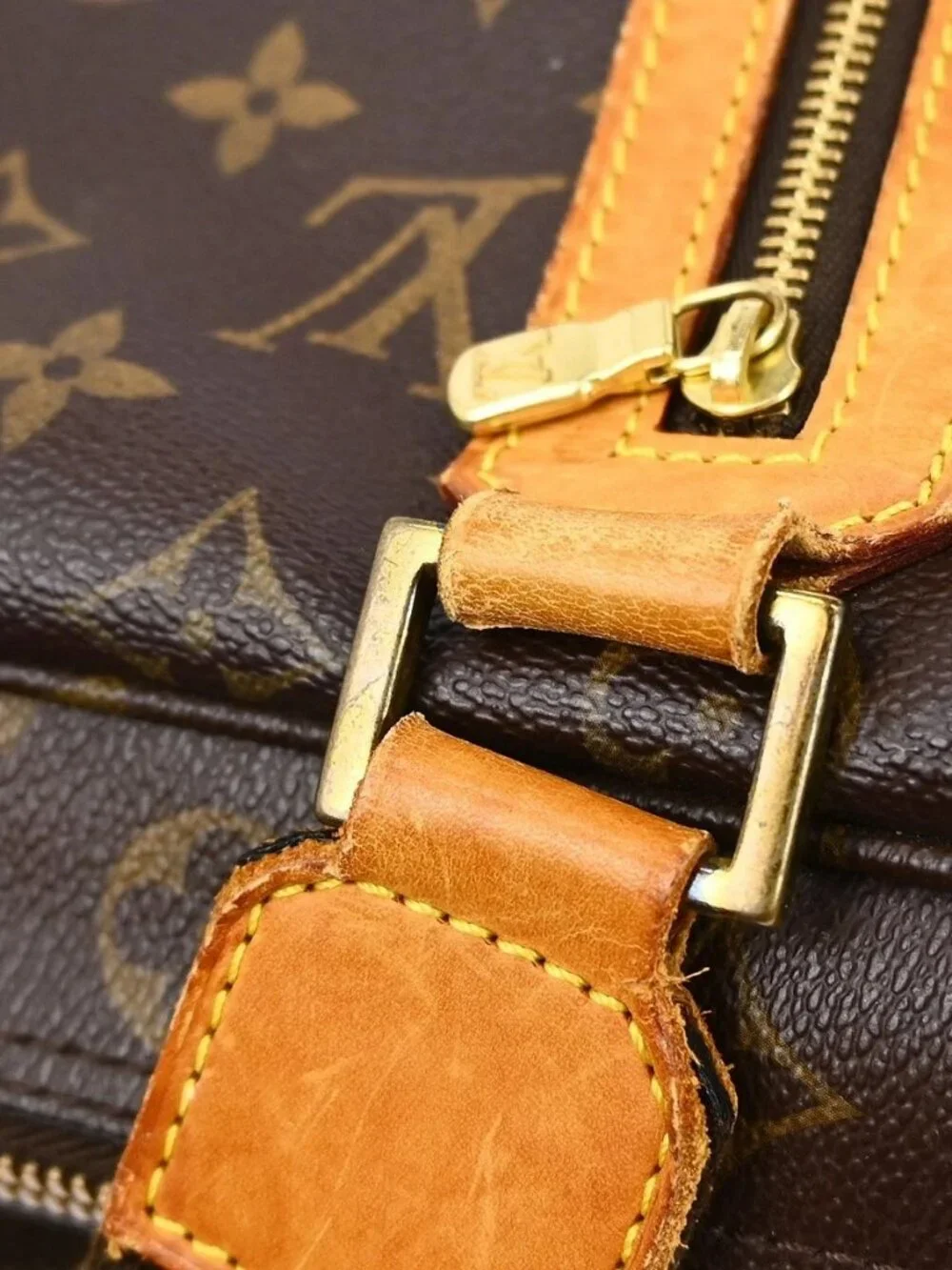 Best03 LOUIS VUITTON MONOGRAM SAC BOSPHORE 2WAY HANDBAG